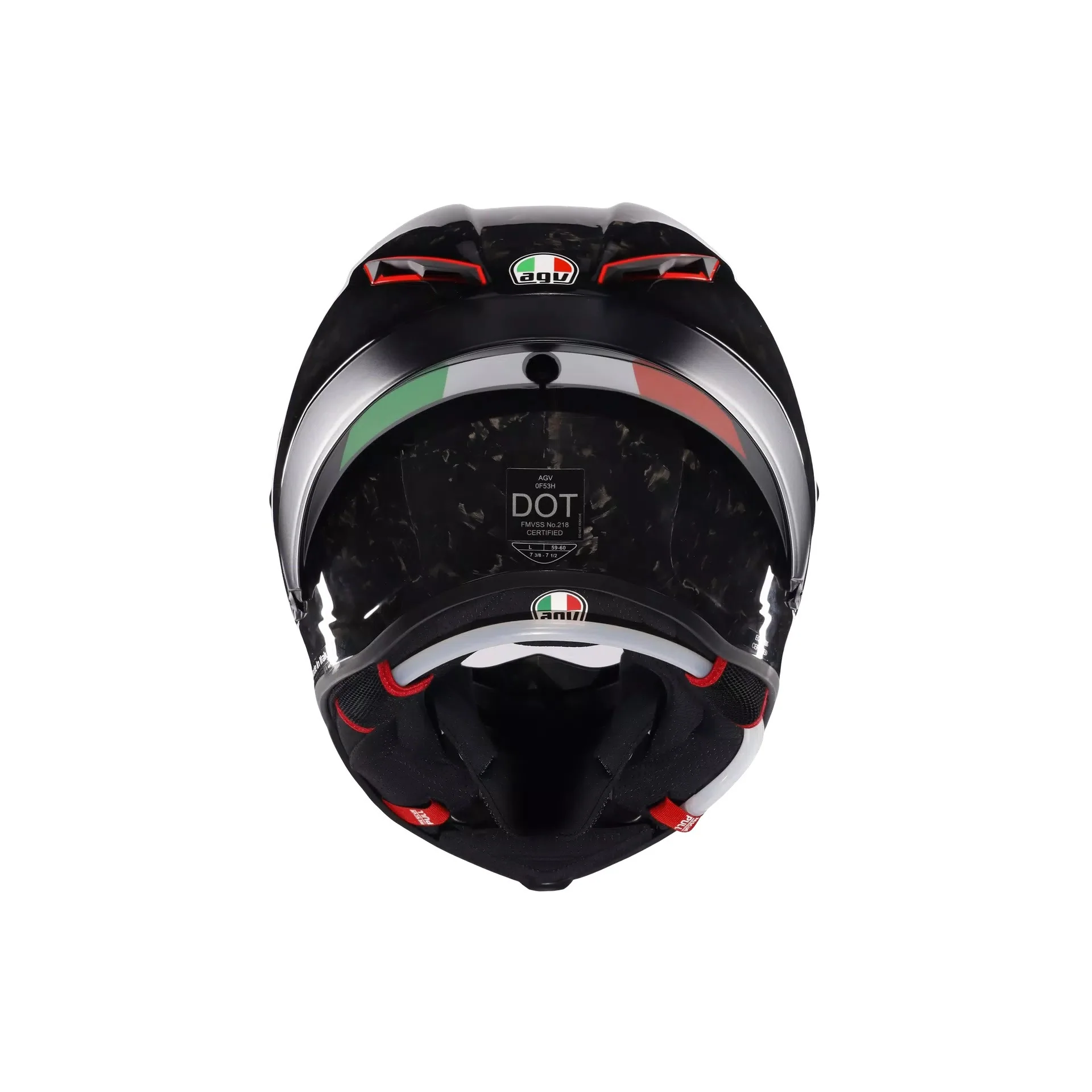 AGV Pista GP RR Helm Italia Forged Carbon Glossy 2118356002003 - Image 6
