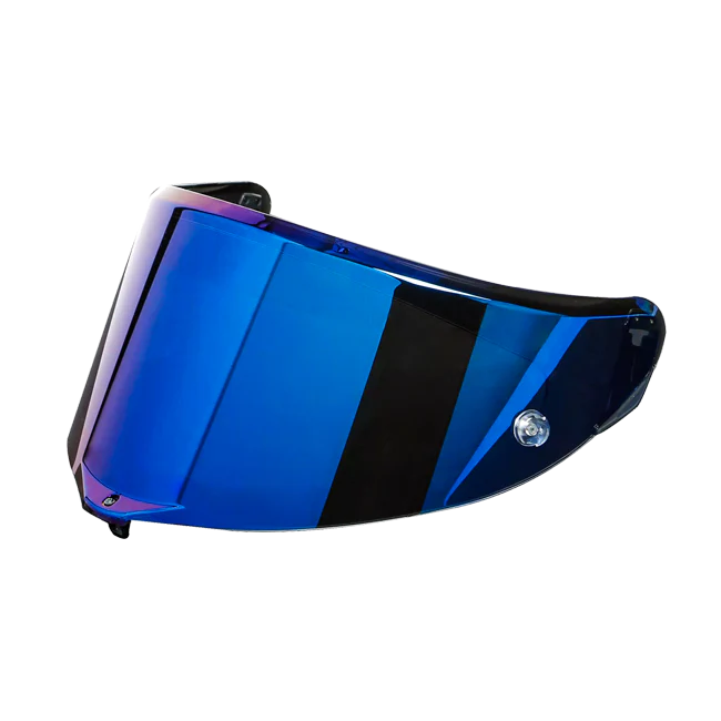 AGV Visier K6 S/K6 Iridium Verspiegelt Blau