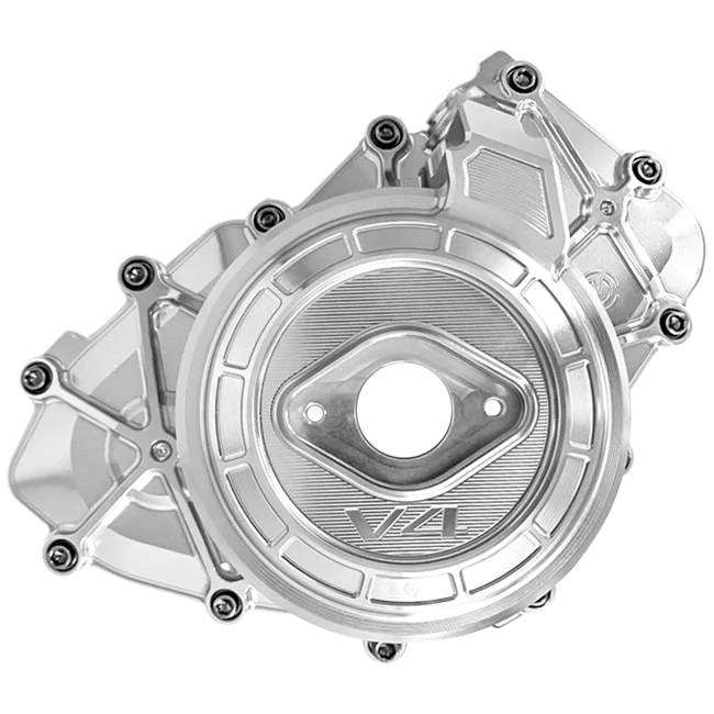 Aluminium-Motorgehäuse links mit Titanschrauben Motocorse Ducati Panigale V4/S/R (18-24)