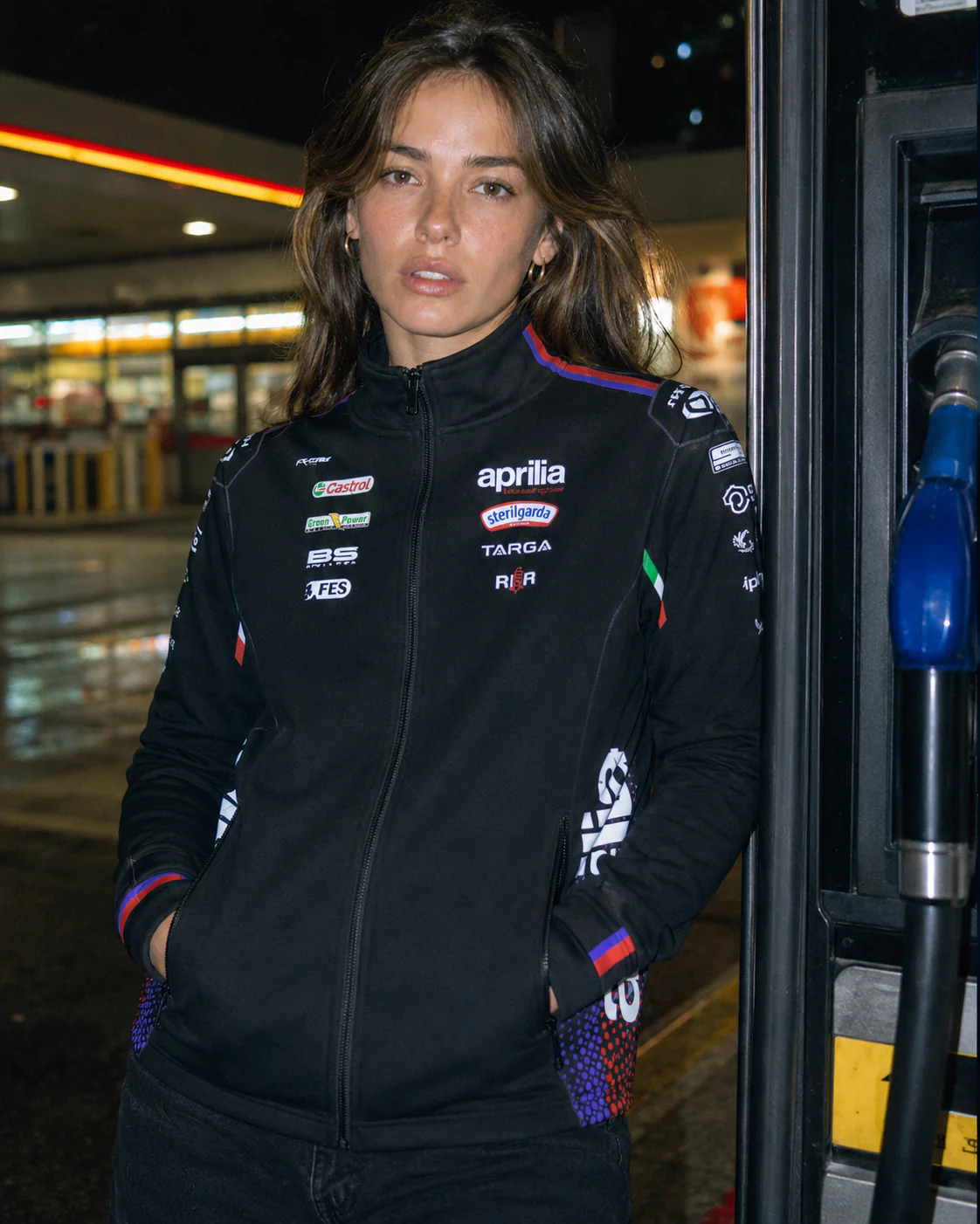 Aprilia Racing Team Zip Sweat-Jacke Replica 2026 Herren IXON - Image 3