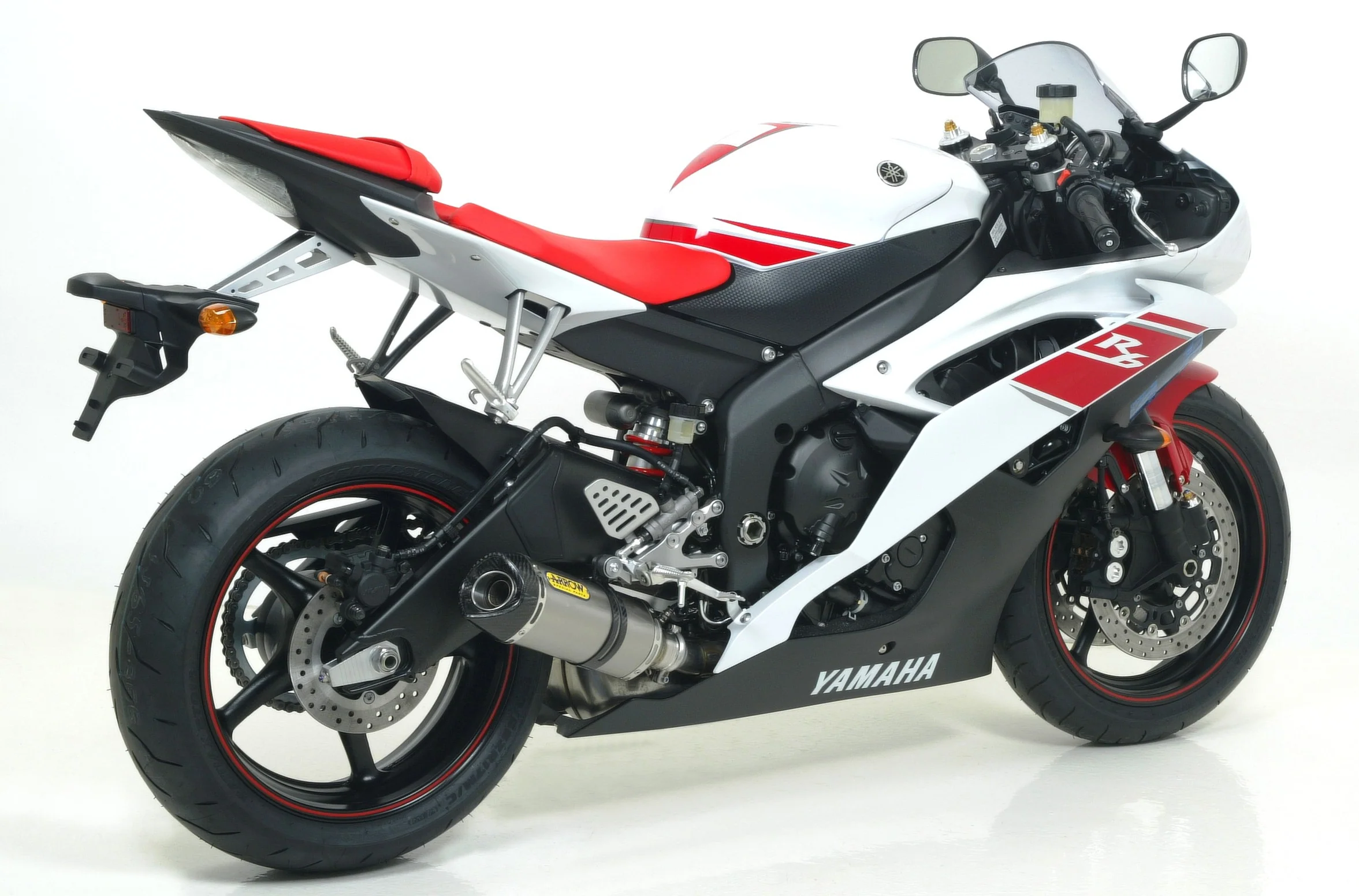 Arrow Slip-On Thunder Titanium Yamaha YZF-R6 RJ15 (08-16) 71699PK - Image 3