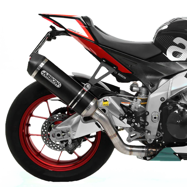 Arrow Slip-On Race-Tech Aluminium Dark Aprilia RSV4/RR/RF (15-16) 71744AKN