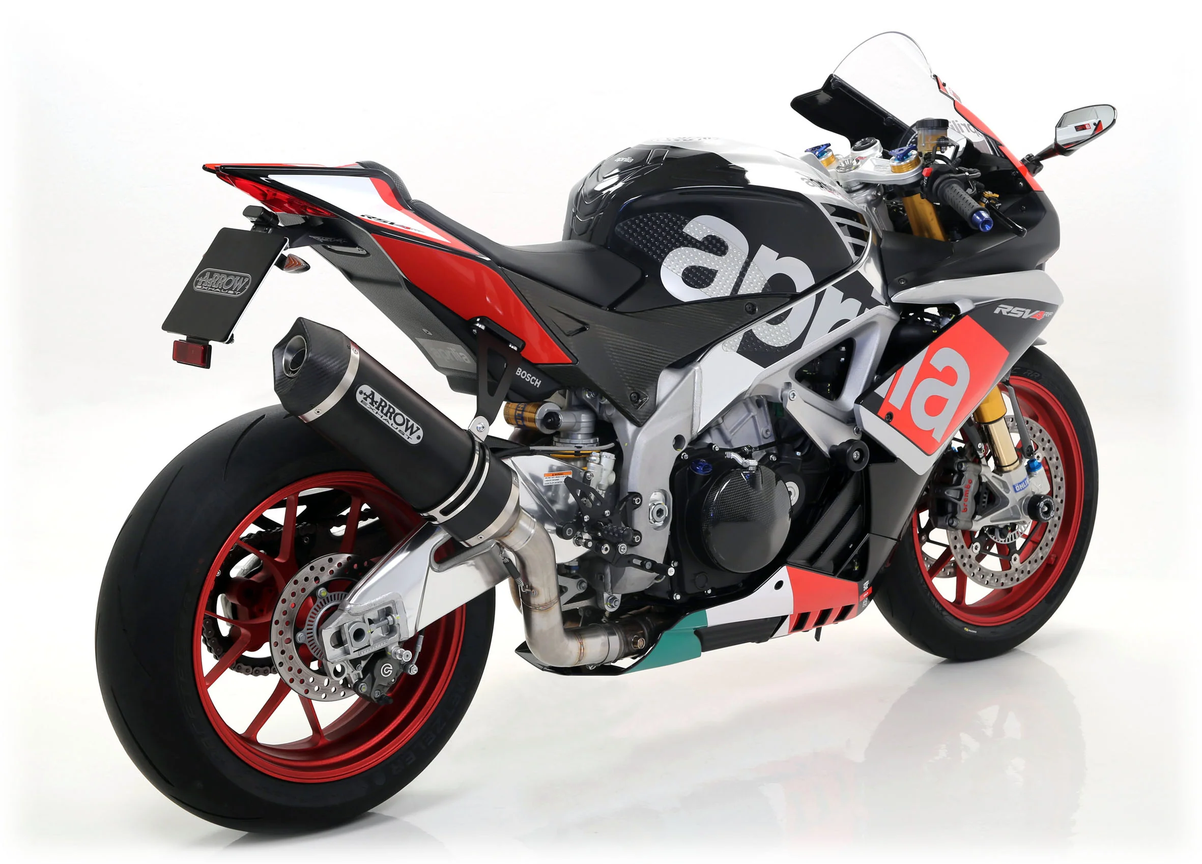 Arrow Slip-On Race-Tech Aluminium Dark Aprilia RSV4/RR/RF (15-16) 71744AKN - Image 5