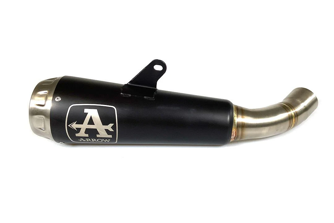 Arrow Slip-On Pro-Race Edelstahl Dark Yamaha YZF-R3 (15-18) 71831PRN - Image 2