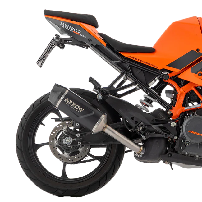 Arrow Slip-On Indy-Race Aluminium Dark KTM RC 390 (22-25) 71957AKN