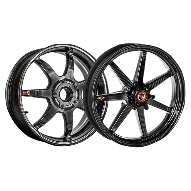 BST MAMBA 7 TEK Carbon Felgen Set Ducati Panigale V2 955 (20-24)