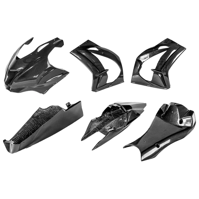 Komplettes Verkleidungsset Carbon Kawasaki ZX-10 R/RR (16-20) Carbonin