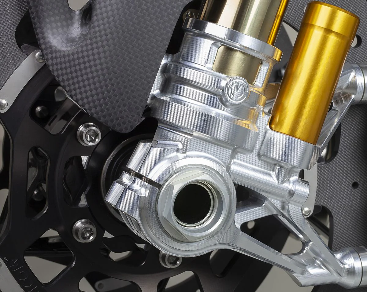 CNC Gabelfuß-Set 100 mm „GP Style“ Motocorse Ducati Panigale V4/S/R (18–24) - Image 5