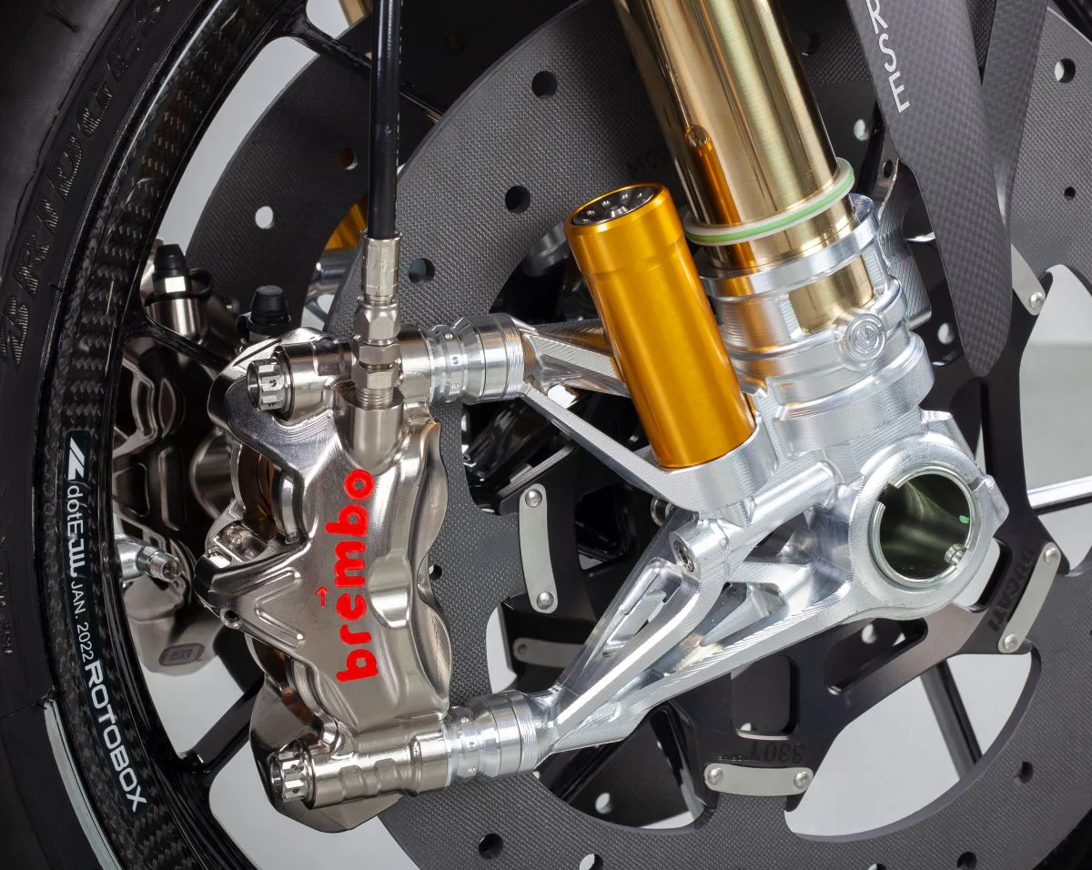 CNC Gabelfuß-Set 108 mm „GP Style“ Motocorse Ducati Panigale V4/S/R (18–24) - Image 3