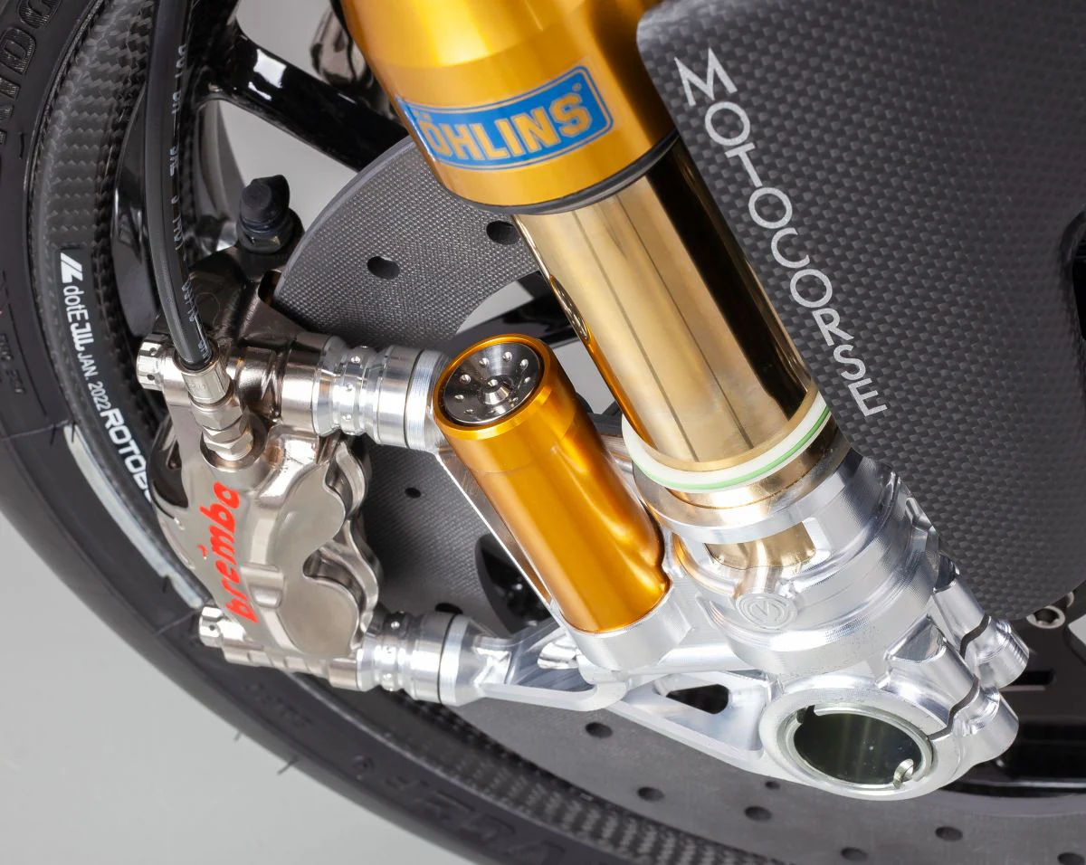 CNC Gabelfuß-Set 108 mm „GP Style“ Motocorse Ducati Panigale V4/S/R (18–24) - Image 5