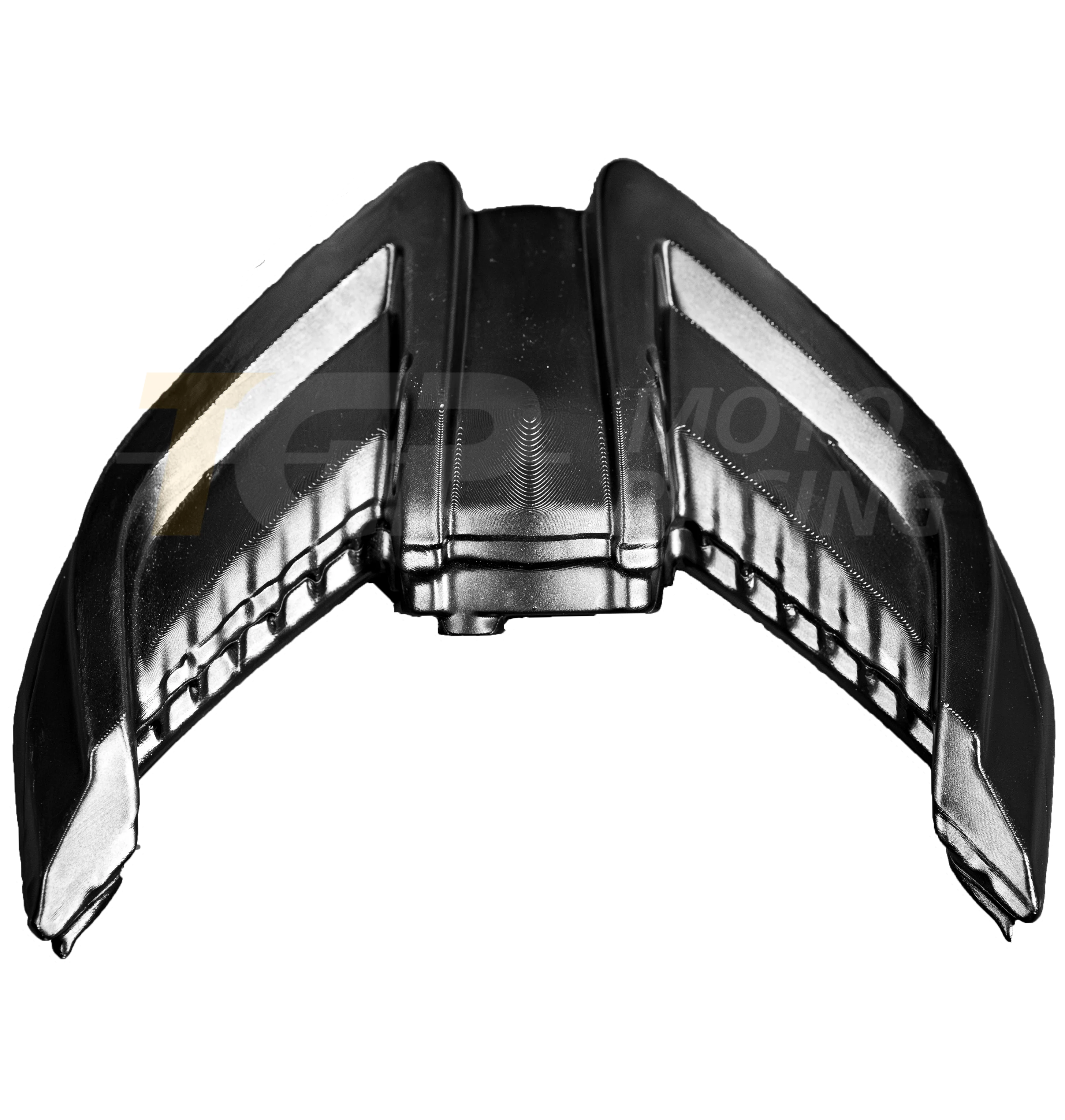 Dummy Rücklicht Abdeckung Hecklicht-Attrappe schwarz glanz TGP MotoRacing Ducati Panigale V4/S/R (25-26)