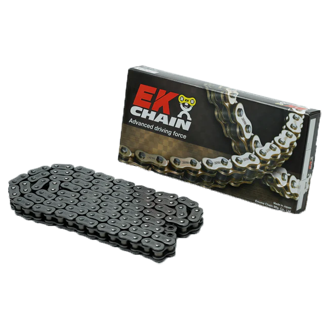 EK Kette 525 ZVX3 Stahl/Stahl NX-Ring offen mit Nietschloss – 94 bis 146 Glieder