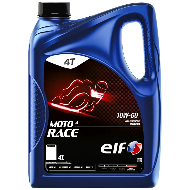 ELF Moto 4 Race 10W60 Motoröl - 4 Liter