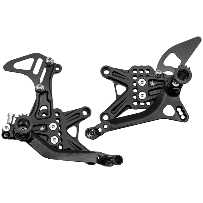 Fußrastenanlage von Spider Racing Kawasaki ZX-6R/636/RR (09-26)