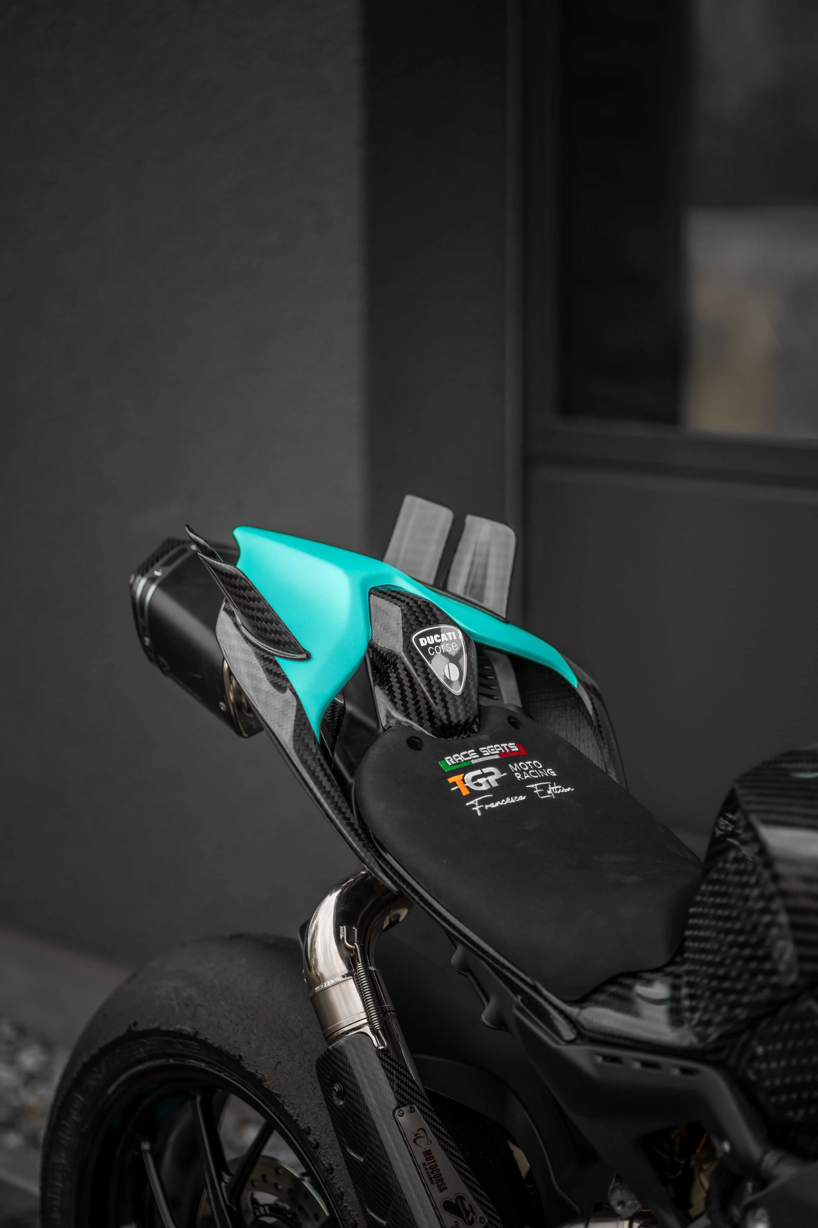 Heck MotoGP Winglets 400g AP Carbon Line Ducati Panigale V4/S/R (18-24) - Image 2