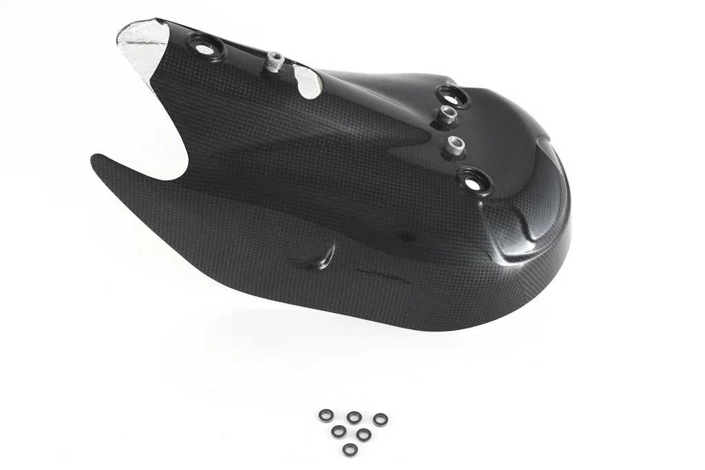 Hitzeschutz Krümmer Carbon Fullsix Ducati Panigale V2 955 (20-24) - Image 2