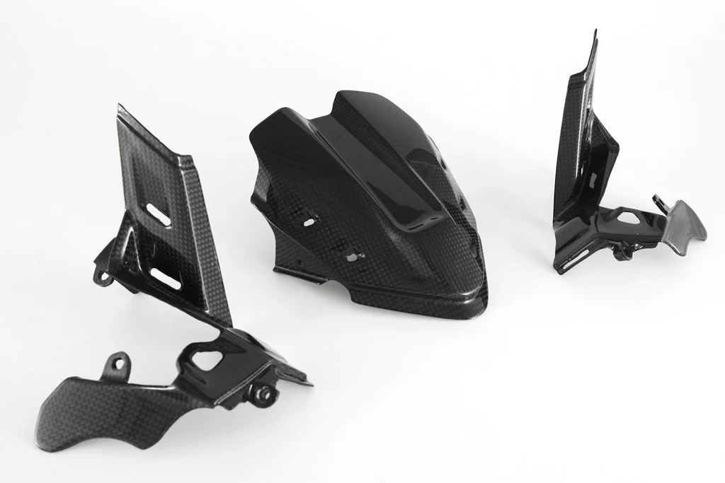Instrumentenabdeckung "ohne GPS" Carbon Fullsix Ducati Panigale V4/S/R (18-24) - Image 4