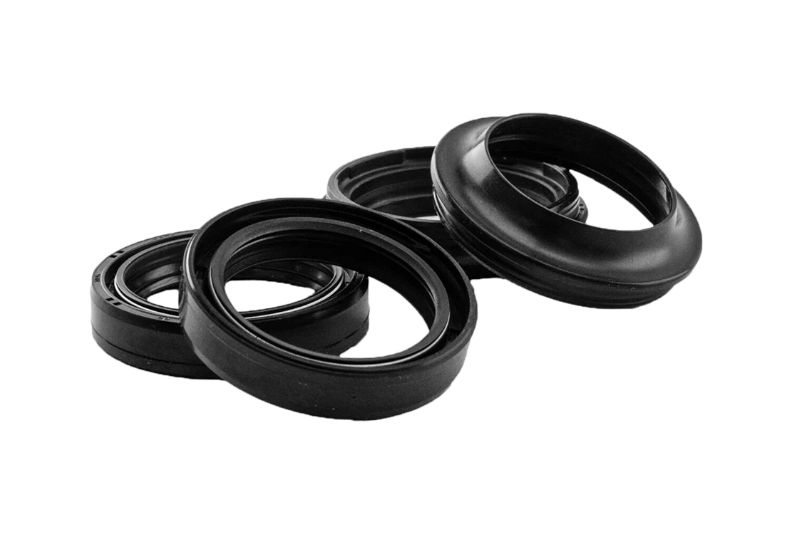 K-Tech Gabel Simmerring Staubkappen Kit Kawasaki ZX-6R/636/RR (05-26) FSK-007