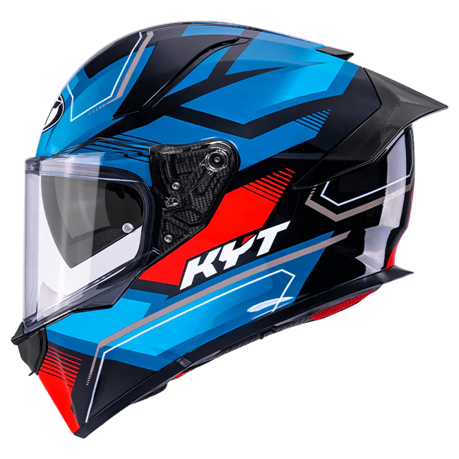 KYT R2R Helm Parsec Schwarz / Blau / Rot Y6R20024