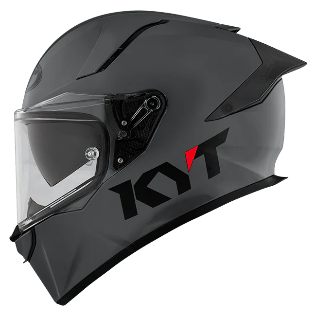 KYT R2R Helm Plain Grau Y6R200W1