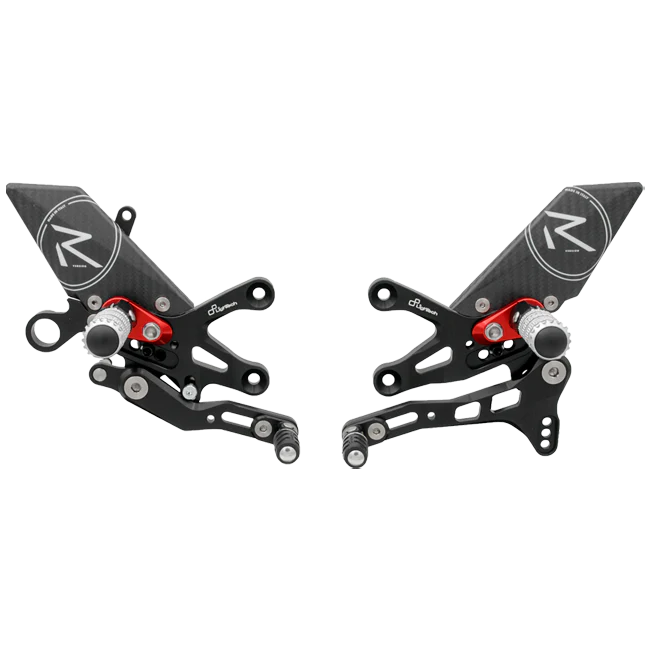Fußrastenanlage R LighTech Aprilia RSV4/Factory/R/RR/RF (09-16) FTRAP004R