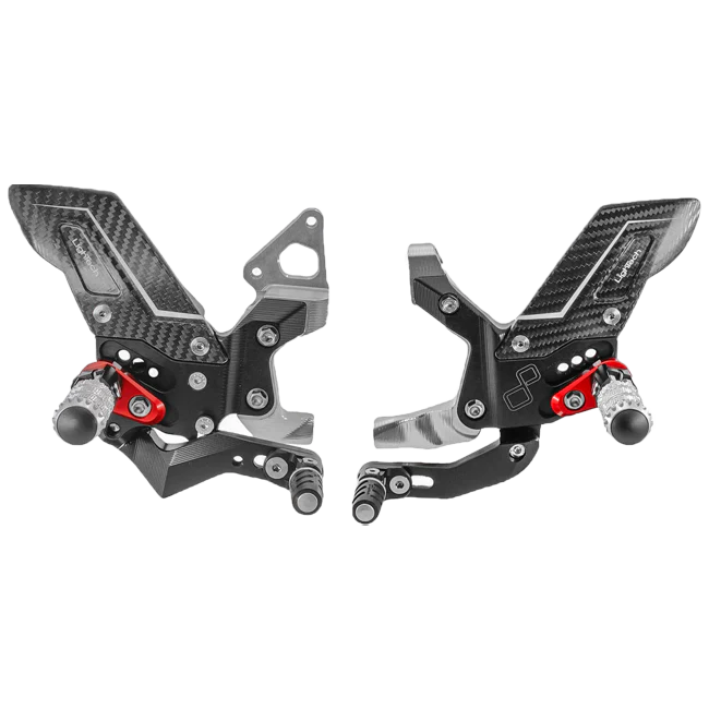 Fußrastenanlage R LighTech Ducati Panigale 1199/S/R (12-17) FTRDU015R