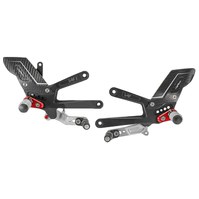 Fußrastenanlage R LighTech Ducati Panigale V4/S/R (25-26) FTRDU017R