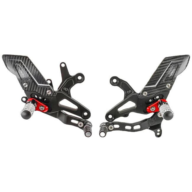Fußrastenanlage R LighTech Umkehrschaltung Kawasaki ZX-6R/636/RR (05-26) FTRKA009R