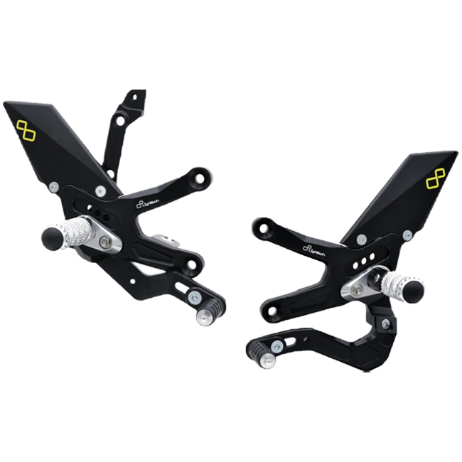 Fußrastenanlage LighTech Umkehrschaltung Kawasaki ZX-10 R/RR (21-26) FTRKA012/W