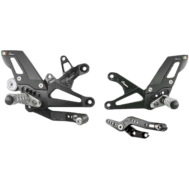 Fußrastenanlage LighTech Triumph Daytona 675/765 (13-21) FTRTR005