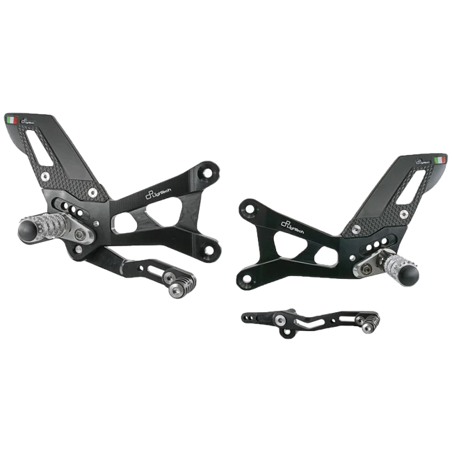 Fußrastenanlage LighTech Yamaha YZF-R6 RJ11 RJ15 (06-16) FTRYA002