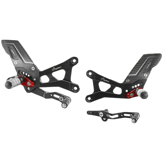 Fußrastenanlage R LighTech Yamaha YZF-R6 RJ27 (17-26) FTRYA012R