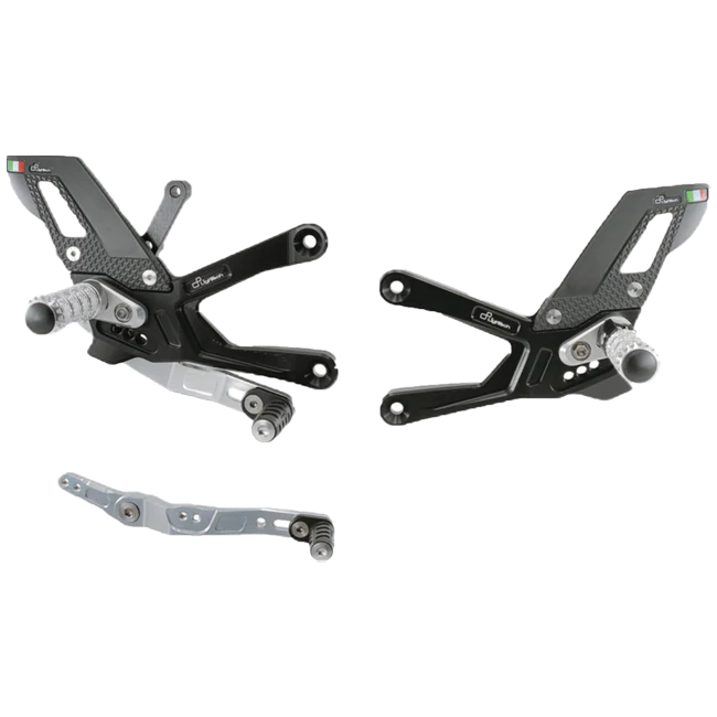 Fußrastenanlage LighTech Yamaha YZF-R1/M RN32, RN49 & RN65 (15-26) FTRYA016