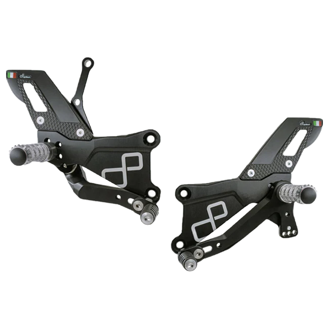Fußrastenanlage Track-Use LighTech Yamaha YZF-R3 (15-26) FTRYA019