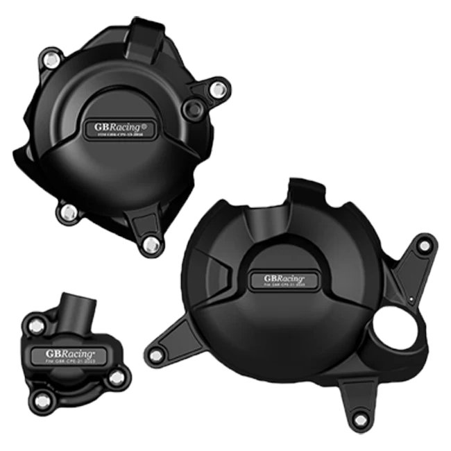 Motordeckel Protektoren Komplettset GBRacing Yamaha YZF-R3 (23-26)