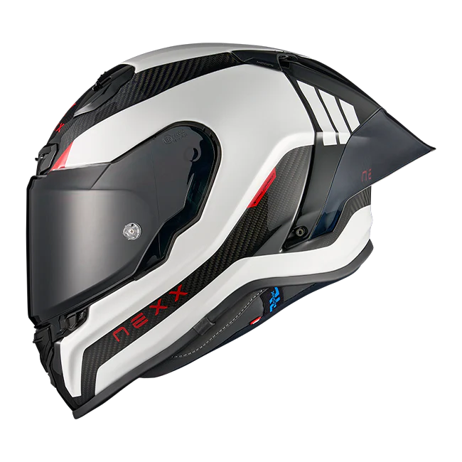 Nexx X.R3R Helm Apex Carbon Weiß 01XR323512412