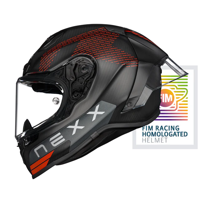 Nexx X.R3R Helm Pro FIM Evo Carbon Schwarz Matt 01XR323414760