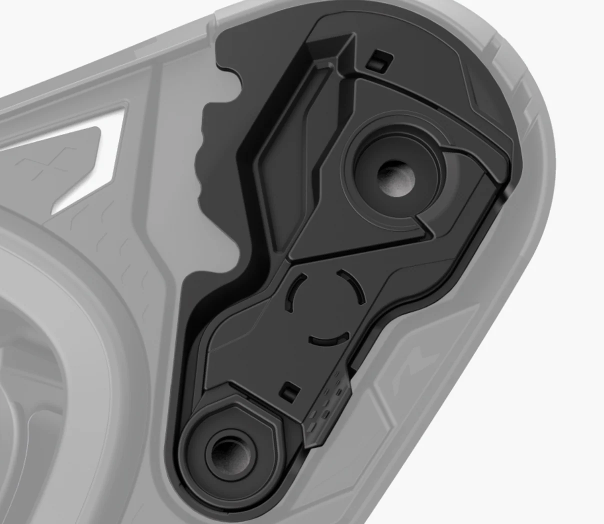 Nexx X.R3R Helm Swirl Carbon Rot Silber 01XR323489023 - Image 12