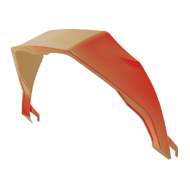 Nexx X.R3R Spoiler Rot
