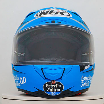 NHK GP-R Tech Race Helm Estrella Galicia Replica - Image 2