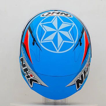NHK GP-R Tech Race Helm Estrella Galicia Replica - Image 8