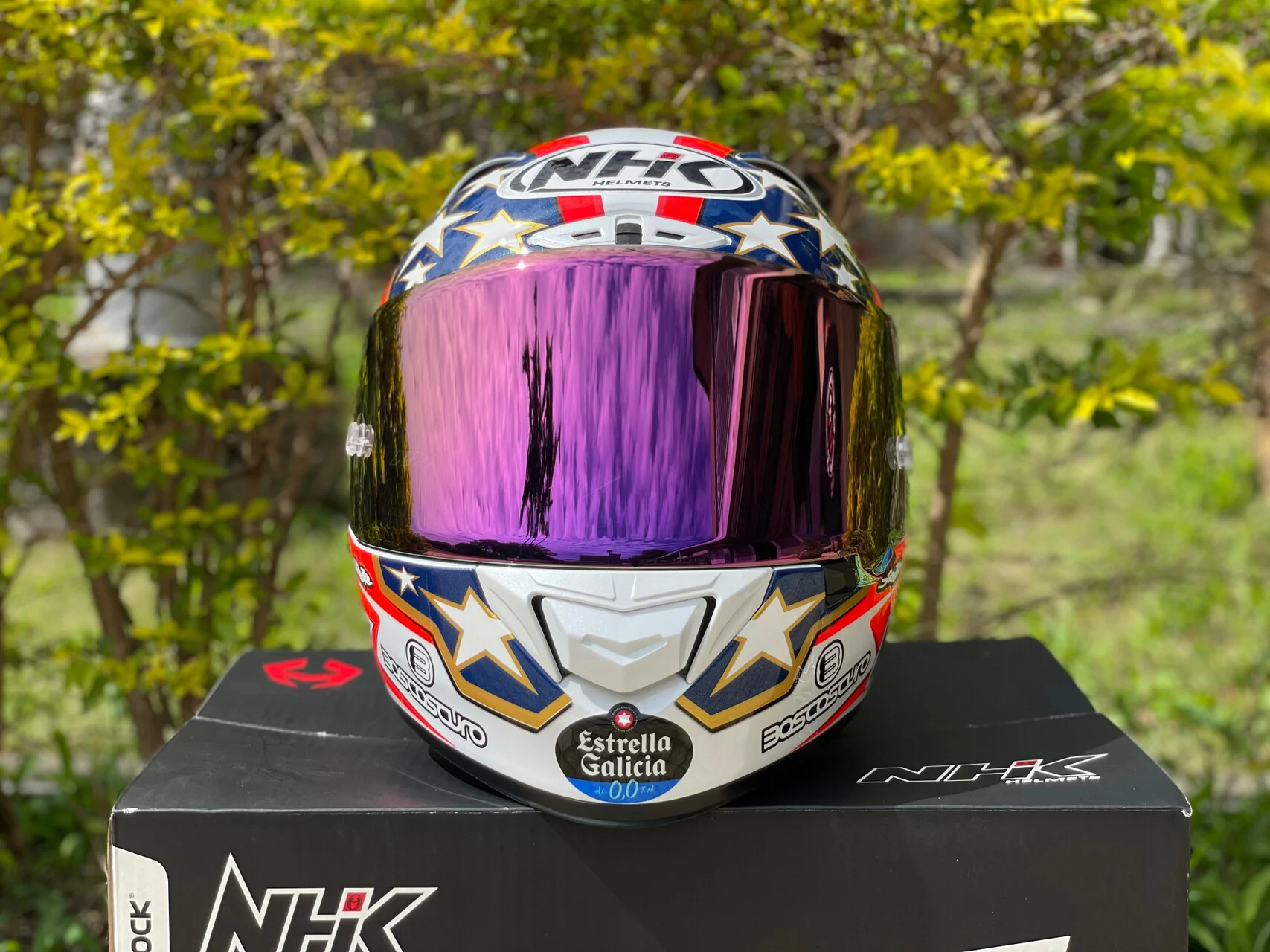 NHK Visier GP-R Tech Race Amarant Pink - Image 2