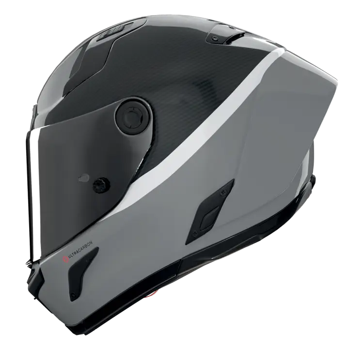 Nolan X-804 RS Helm Ultra Carbon D.O.C. Grau Glanz Finish 358