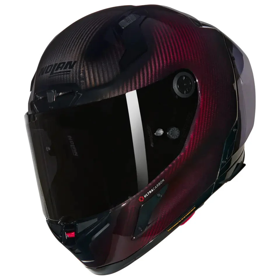 Nolan X-804 RS Helm Ultra Carbon Glossy Rot Liquido 326 - Image 2