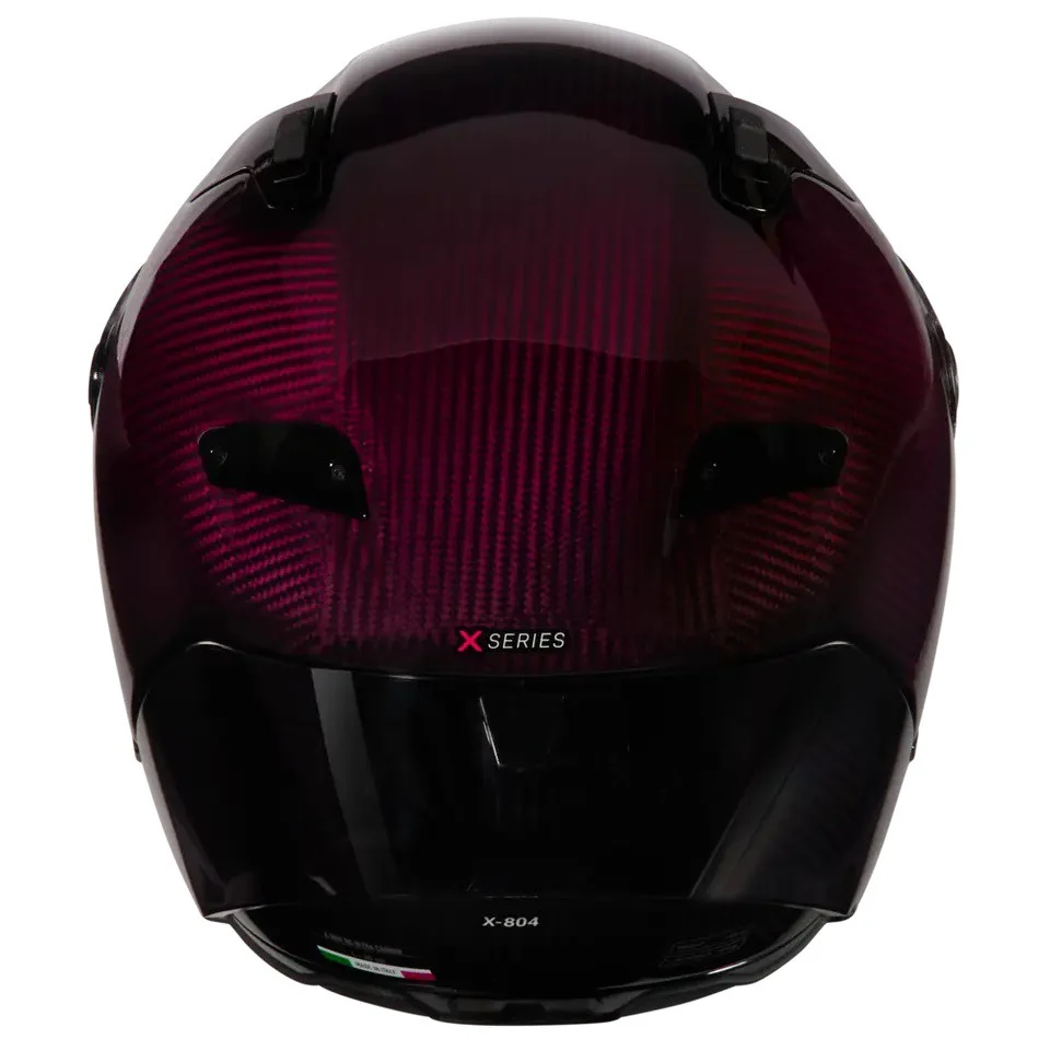Nolan X-804 RS Helm Ultra Carbon Glossy Rot Liquido 326 - Image 4