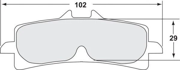 Performance Friction 7617 Racing-Bremsbeläge 333 Suzuki GSX-R 1000 (12-16) - Image 7