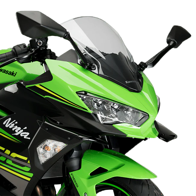 Puig Winglets Spoiler Downforce Kawasaki Ninja 400 (18-23)