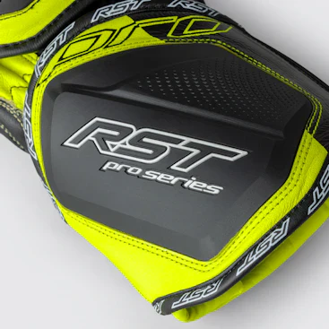 RST Pro Series GP D3O Motorrad Lederhandschuhe | Herren | Schwarz | 103715 - Image 4