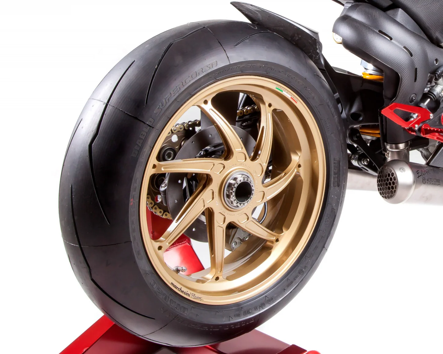 SICOM Carbon-Keramik Hinterrad-Bremsscheiben T-Drive 245x6mm Kit Ducati Panigale V4/S/R (18-24) - Image 6