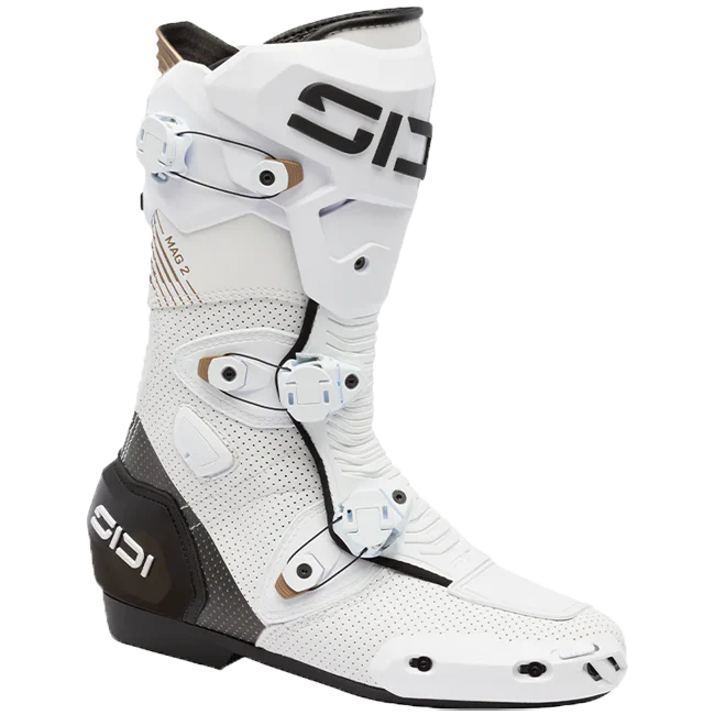 Sidi MAG 2 Air Motorradstiefel Weiß Schwarz - 203